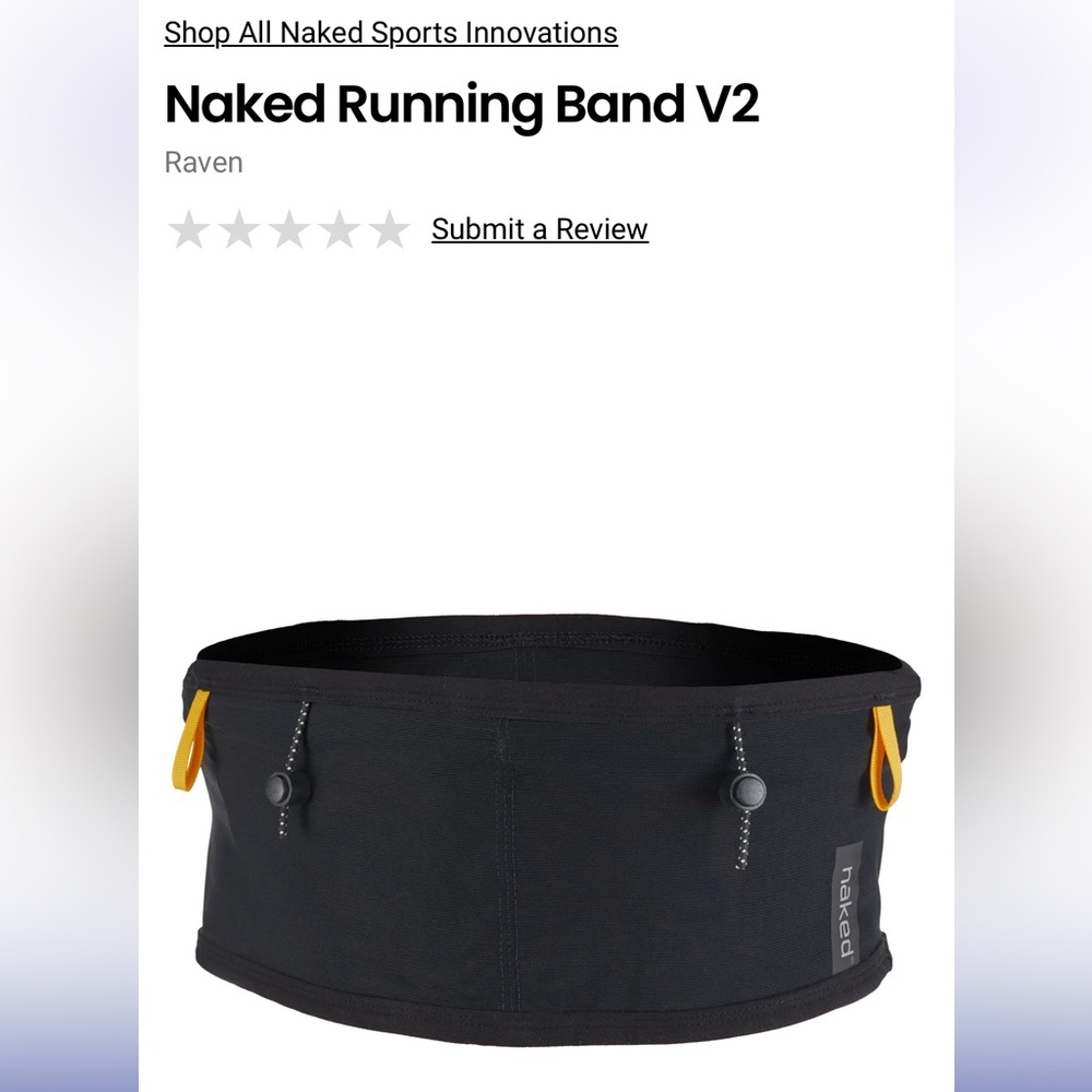 Naked Running Band V2 in Black